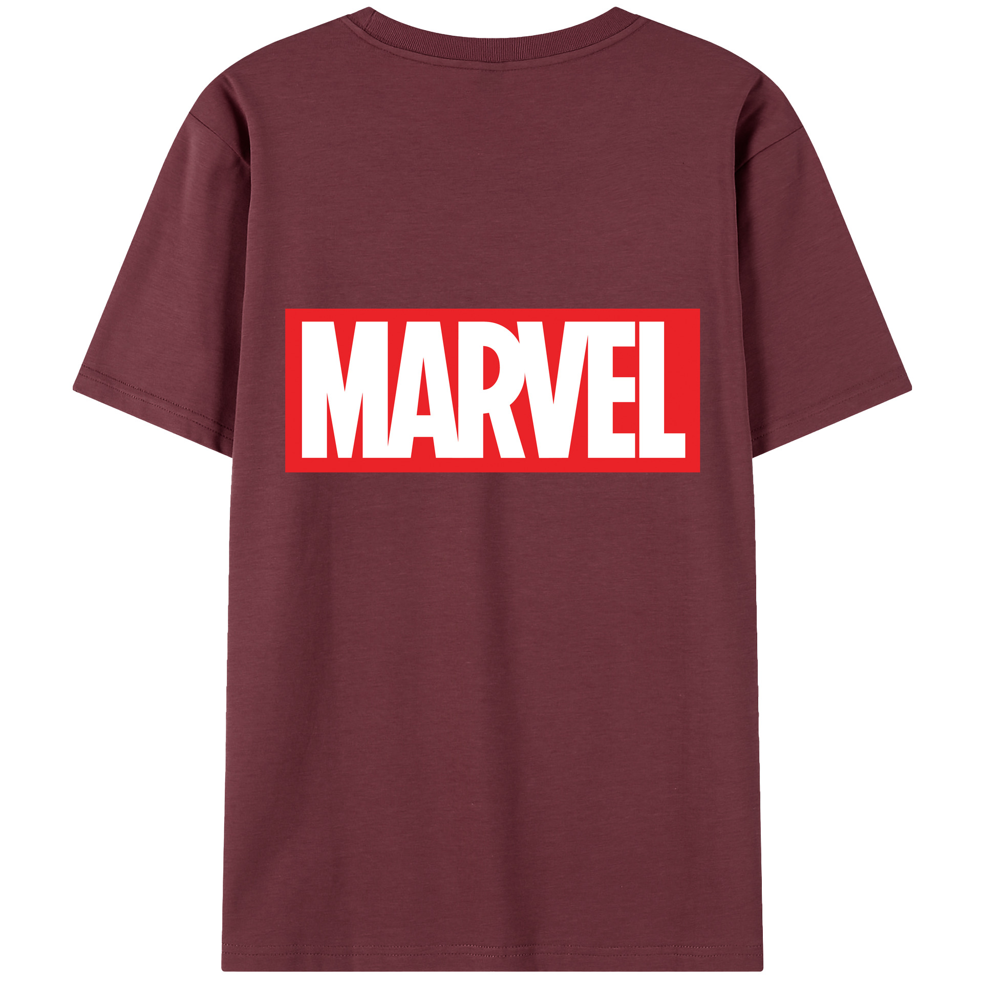 （画像用） アベンジャーズ The Avengers 綿100％半袖Tシャツ（背面プリント）